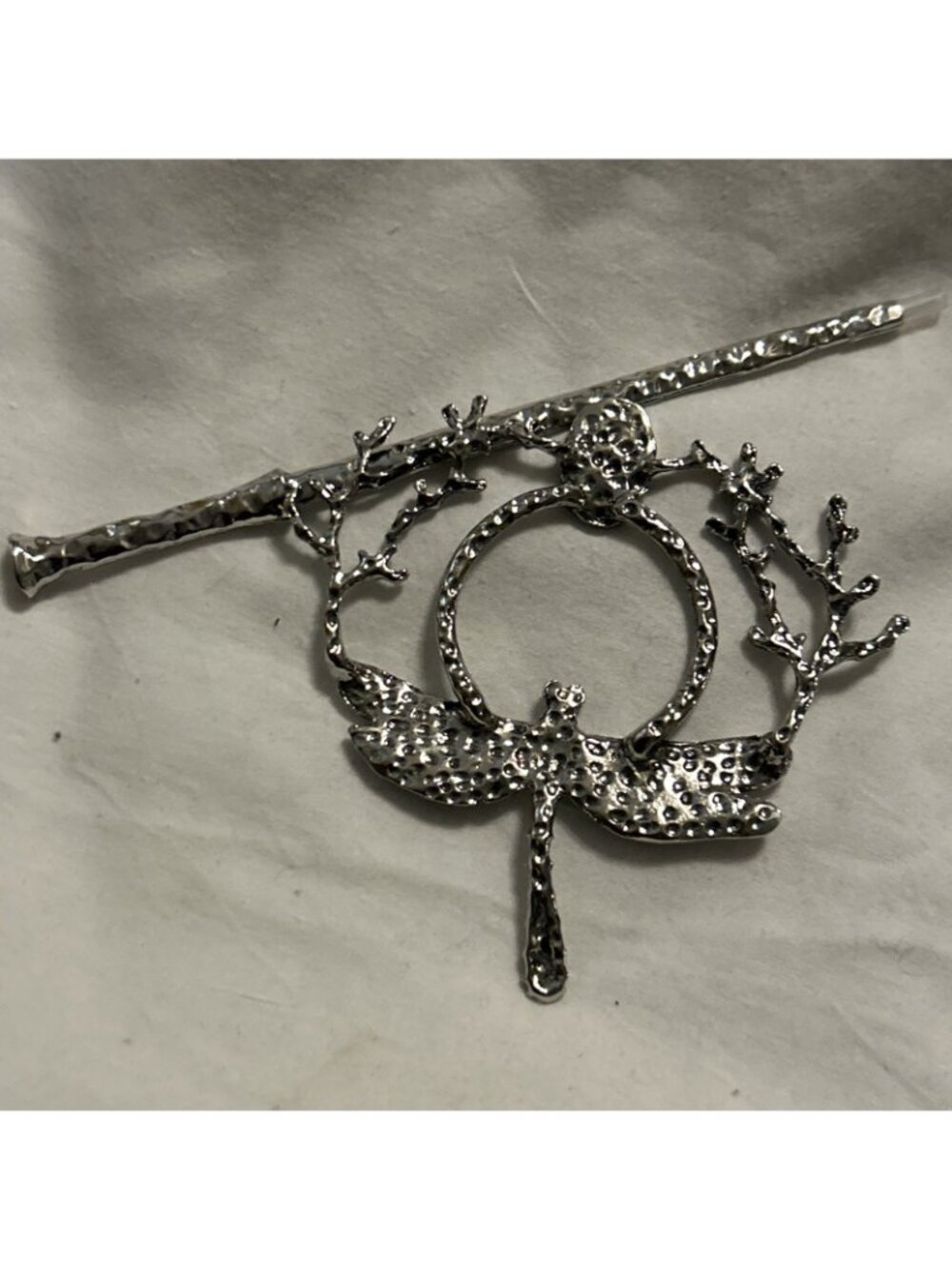 Dragonfly Festival Hair pin Clip Women's Hair Accessories Renaissance fair - Picture 8 of 8